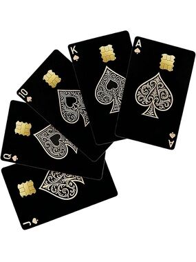 5 Poker Themed Credit Card Skins